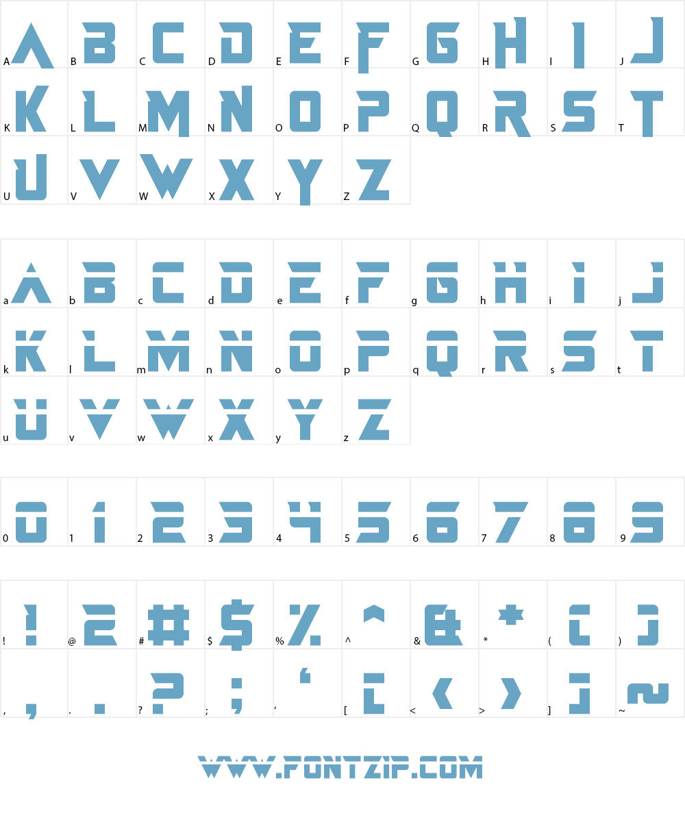 Just In The Firestorm Font Character